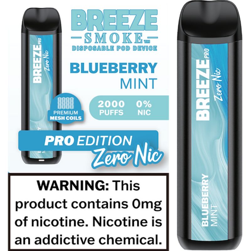 Breeze Plus Zero Blueberry Mint Review