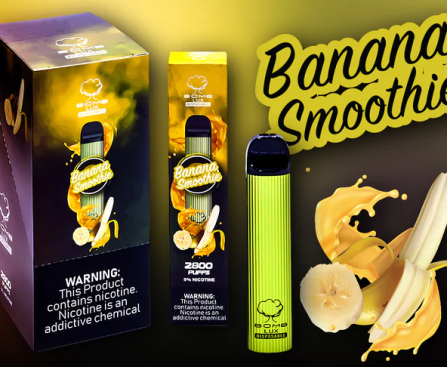 Bomb Lux Banana Flavors Disposable Vape